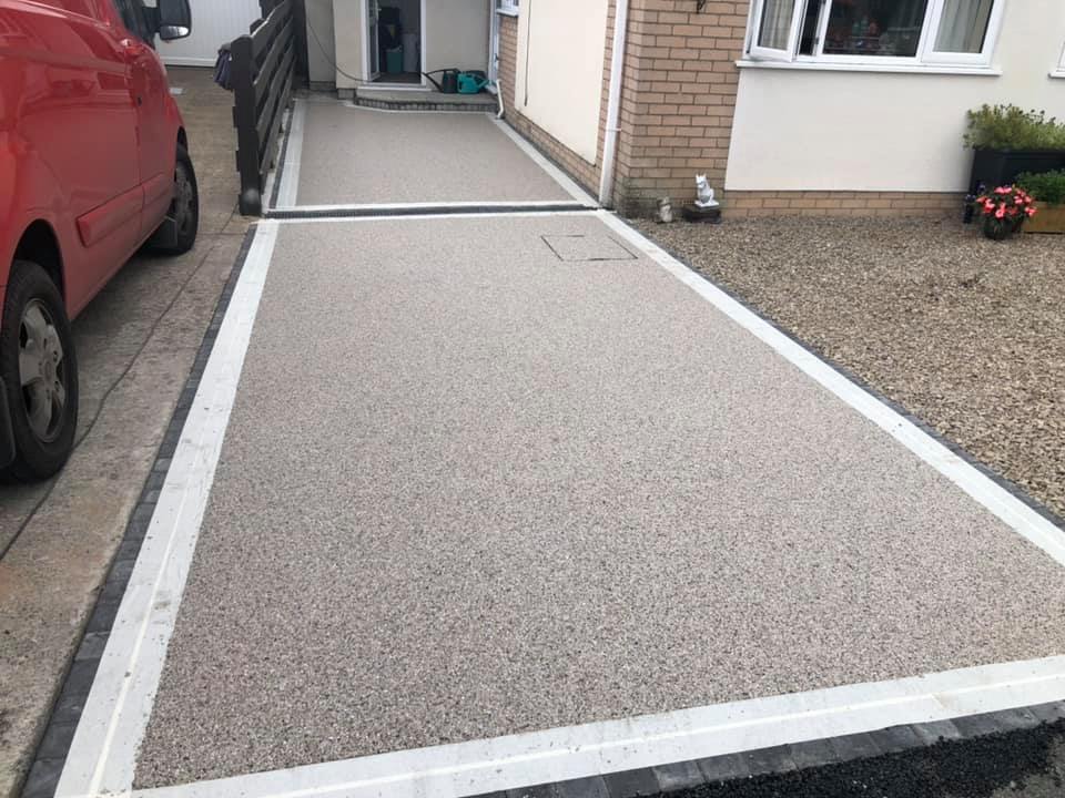 resin bonded Driveways